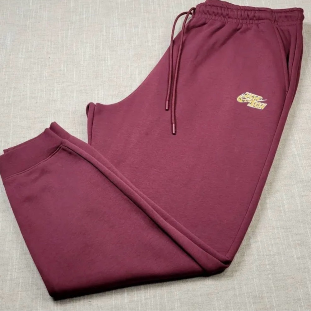 Jordan Burgundy Jogger Pants